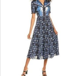 Sandro Paris Nour midi dress 36 4